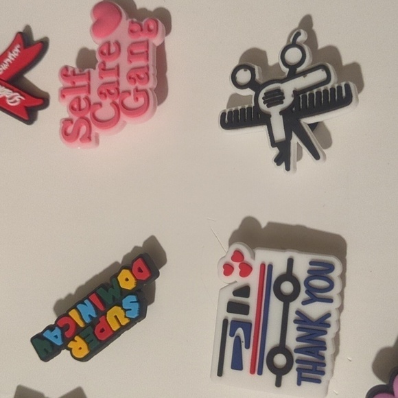 Ten pack assorted variety girly mean girls shoe charms - Picture 5 of 9